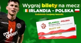 Bilety na mecz irlandia polska i koszulki od kasyna mr green